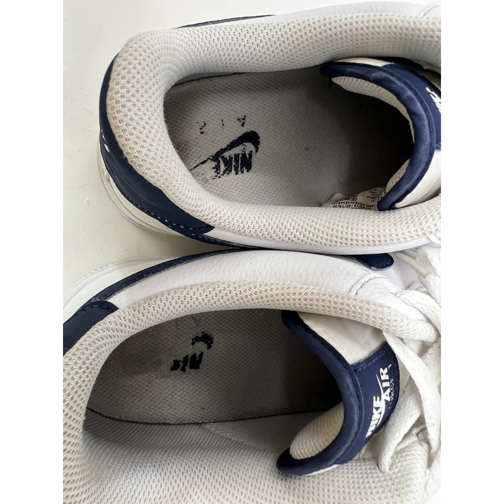 Nike sneakers Air Force 1 Low White 10 mens 2020 CJ1607-100 midnight navy shoes - Picture 5 of 11